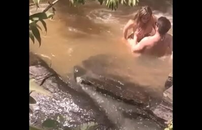 Transando na cachoeira com namorada maconheira
