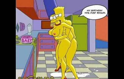 Simpsons xxx Bart fodendo sua mãe na cozinha